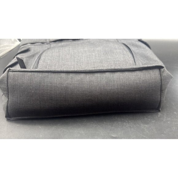 OGIO Cintas Women's Melrose Tote Laptop Bag Storm Gray Large Buttons Pockets - Picture 13 of 16